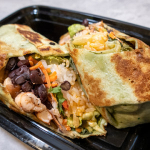 Citrus Tequila Shrimp Wrap