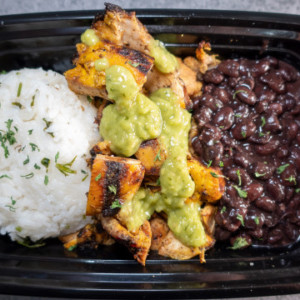Pollo Asado Bowl with Cauliflower Rice