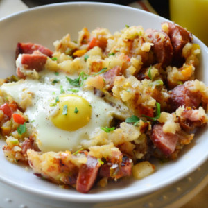 Turkey Sausage Breakfast Scramble