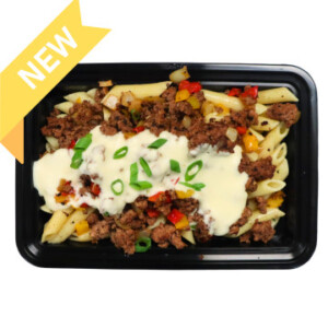 Beefy Cheese Steak Bowl