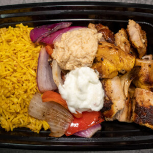 Chicken Hummus Bowl