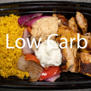Chicken Hummus Bowl Low Carb