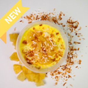 Best Pina Colada Overnight Oats