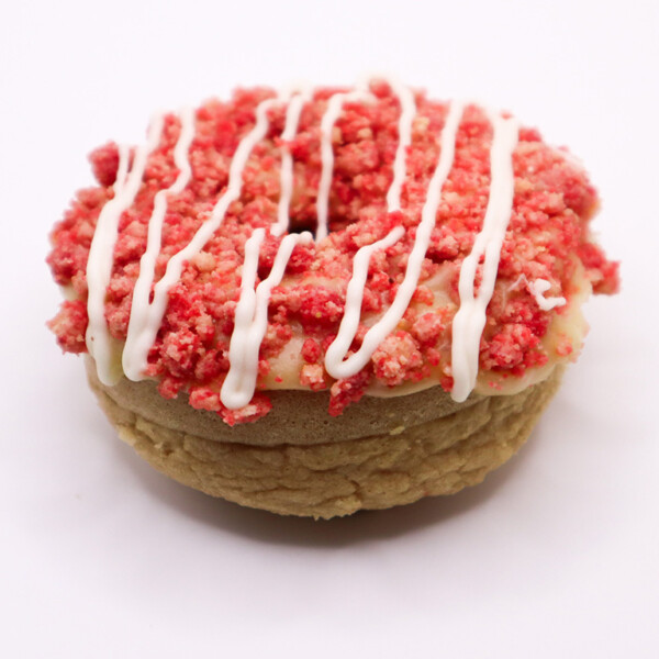 Protein Donut Strawberry Shortcake