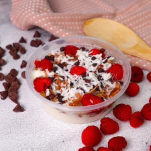 Raspberry Chocolate Delight Parfait