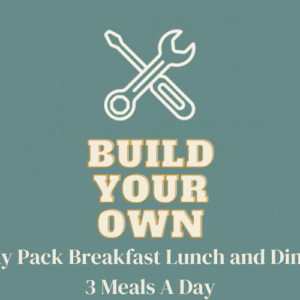 5 Day Pack Breakfast Lunch and Dinner 3 Meals A Day