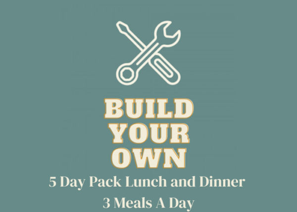 5 Day Pack Lunch and Dinner 3 Meals A Day