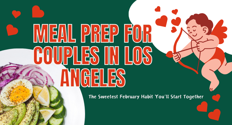 Meal prep containers designed for couples, featuring balanced portions of protein, vegetables, and grains for convenient, healthy shared meals.